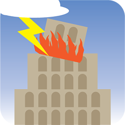 Babel Tower Mock-up Icon