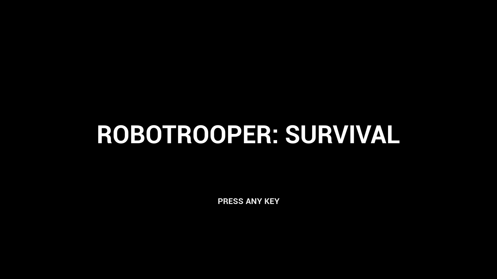 Robotrooper: Survival screenshot